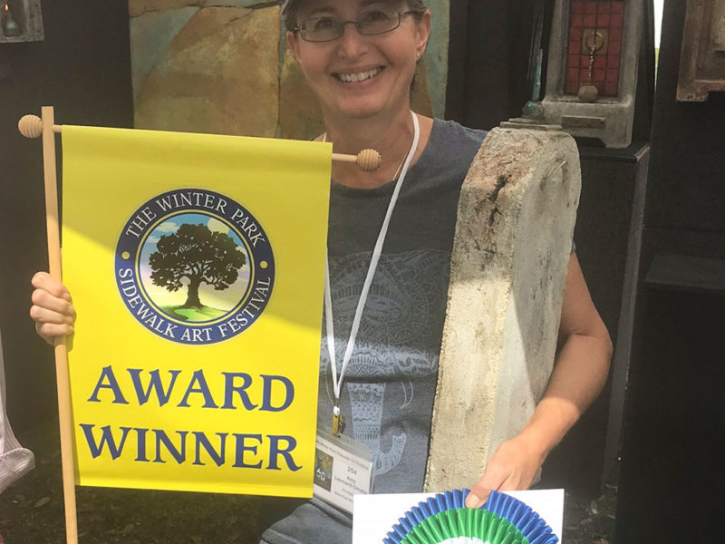 Amy Lennard Gmelin of New Port Richey, Florida wins WPSAF Art of Philanthropy Award